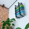 Loftowy Wieszak Na Ręczniki Czarny Metalowy Uchwyt Ścienny Podgląd zdjęcia produktu 9