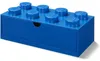 LEGO Schreibtischbox 8 mit Schublade - blau Produktbild-Vorschau 1