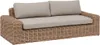 Gartensofa "savinia tahini" 3-sitzer aus epoxybehandeltem Produktbild-Vorschau 1
