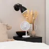 Nabíjateľný stolný ventilátor Biely Náhľad obrázku produktu 8