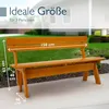 Banco de jardín Beautissu, resistente a la intemperie, de Vista previa de la imagen del producto 2