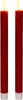 Anna Collection Led Tischkerzen - 2x - rot - 25 cm - 3D Produktbild-Vorschau 1