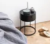 home24 Nachtkommode - Holzwerkstoff / Metall Produktbild-Vorschau 2