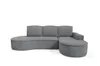 Sofello Modernes Ecksofa Abgerundete Formen MOLLYmit Produktbild-Vorschau 3
