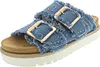 Mustang Damen Pantolette Blau (Jeans) Voir les images du produit 22