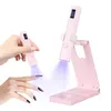 Wiederaufladbare Mini UV Lampe für Gelnägel, UV Nagellampe Produktbild-Vorschau 1