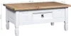 Tavolino stile Messico in legno di pino bianco 100x55x44 cm Anteprima dell’immagine prodotto 13