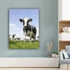 MuchoWow® - Leinwandbilder - Kühe - Gras - Tiere - Sonne - Produktbild-Vorschau 4