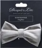 Designed by Lotte Hunde Velvet Fliege Zaza grau 12 x 7 x 2 Produktbild-Vorschau 3