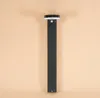 A black solar stand light with a PIR sensor is shown against a light peach background. Produktbild-Vorschau