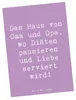Mr. & Mrs. Panda Postkarte Spruch Großelternliebe - Produktbild-Vorschau 1