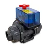 Praher 3-Wege Ø 50mm PVC Kugelhahn mit elektrischem Produktbild-Vorschau 4