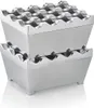 Windaschenbecher, 9,5 x 7,5 x 4,5 cm, verchromt, Zinkuss Produktbild-Vorschau 2