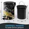 Sanilo Kosmetikeimer 3L mit Absenkautomatik Golden Leaves Produktbild-Vorschau 3