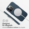 Accezz MagSafe Leather Backcover iPhone 14 Pro - Nightfall Produktbild-Vorschau 2