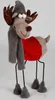Weihnachts-Rentier mit Wackelkörper 55cm Weihnachtsdeko Produktbild-Vorschau 3
