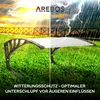 AREBOS Mähroboter Garage 102x79x46 cm | Rasenroboter Produktbild-Vorschau 3