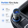 Auto Ladegerät USB-C & USB-A QC 3.1 KFZ Dual Ladeadapter Produktbild-Vorschau 4