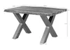 MASSIVMOEBEL24 Baumtisch Sheesham 160x90x77 grau gebeizt / Produktbild-Vorschau 8