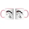 Pferd Tasse Rosa Hengst Tier Liebe Reiten Modern  Produktbild-Vorschau 3