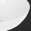 LuxeBath Aufsatzwaschbecken, rund, Keramik weiß, 32 cm Produktbild-Vorschau 6