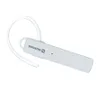 A white Bluetooth headset with an ear hook is shown against a white background. Produktbild-Vorschau