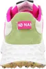 The back view of a No Name Plateau Sneaker. Produktbild-Vorschau