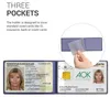 kwmobile 3in1 Kartenetui aus Kunstleder - 10 x 6,5cm - Mini Produktbild-Vorschau 3