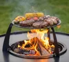 CookKing verhoogd grillrooster van staal, geschikt als Productafbeelding-voorbeeld 3