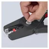 Knipex PreciStrip16, Schutzisolierung, 180 g, Schwarz, Rot Produktbild-Vorschau 8