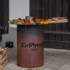Feuerplatte 100cm - 6mm Grillplatte für Feuertonne und Produktbild-Vorschau 9