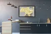 MuchoWow® Gerahmtes Poster Illustration der Ukraine mit der Produktbild-Vorschau 2