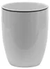 Clayre & Eef Tasse 350 ml Blanc Noir Porcelaine Cœur Voir les images du produit 4