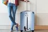 MuchoWow® Koffer Handgepäck Trolley Rollkoffer Kleine Produktbild-Vorschau 5