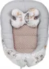 Babynest Set Babymam 7-teilig Baumwolle Minky Grau Produktbild-Vorschau 2