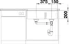 BLANCO SUBLINE 430/270-U, SILGRANIT® PuraDur®, tartufo, Produktbild-Vorschau 3