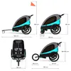 Kinderkraft NAVA 3in1 – Fahrradanhänger, Jogger & Buggy bis Produktbild-Vorschau 16