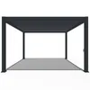 Deluxe Plus Pavillon Terrassenüberdachung Aluminium 4 x 4 M Produktbild-Vorschau 12