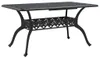 vidaXL Tavolo da giardino nero 150x90x72 cm in fusione di Anteprima dell’immagine prodotto 6