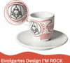 Caffè Moak Espressotasse I`M ROCK mit Untertasse Produktbild-Vorschau 4