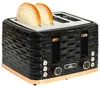 HOMCOM Toaster 4 Scheiben mit 7 Stufen, Auftaufunktion 1860 Produktbild-Vorschau 1