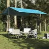vidaXL Plachta modrá 360x294 cm Vodotesná Náhľad obrázku produktu 2