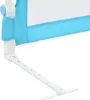 vidaXL Chránič postele pre batoľatá Modrá 180x42 cm Náhľad obrázku produktu 6