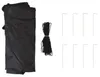vidaXL Tente de réception pliable 192 x 192 x 245 cm Rouge Voir les images du produit 11