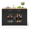 Îlot de cuisine mobile avec plateau repas escamotable, Voir les images du produit 14