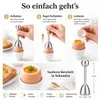 Eierköpfer Edelstahl – praktischer Eieröffner für perfekt Produktbild-Vorschau 4