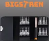 A set of precision screwdrivers laid out in a black case. Náhled obrázku produktu