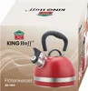 Bollitore 1,8L con fischietto Kinghoff Kh-1853 Rosso Anteprima dell’immagine prodotto 12