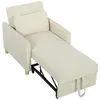 HOMCOM Schlafsessel 3 in 1 Umwandelbarer Sessel mit Produktbild-Vorschau 1