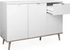 finori Göteborg 56 Kommode, weiß / Nachbildung Sonoma Eiche Produktbild-Vorschau 8